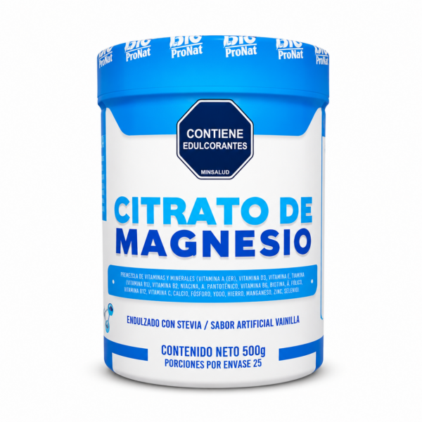 citrato de magnesio 500gr biopronat citrato de magnesio 500gr biopronat
