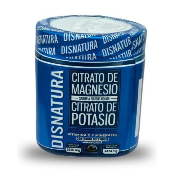 citrato de magnesio y potasio 400 gr