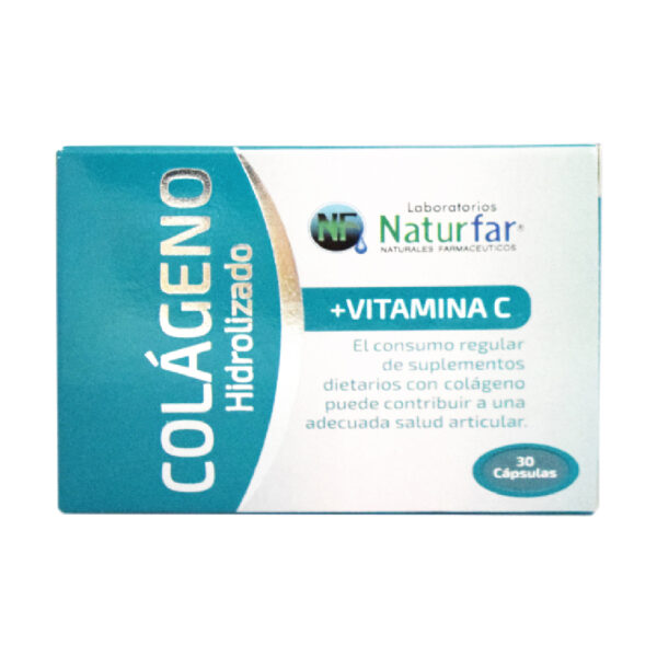 colageno + vitamina c blister x 30 cap