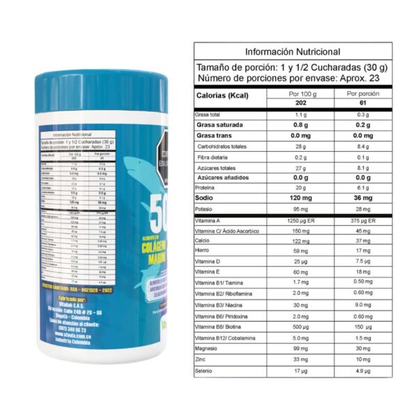 colageno 50/50 700 gr
